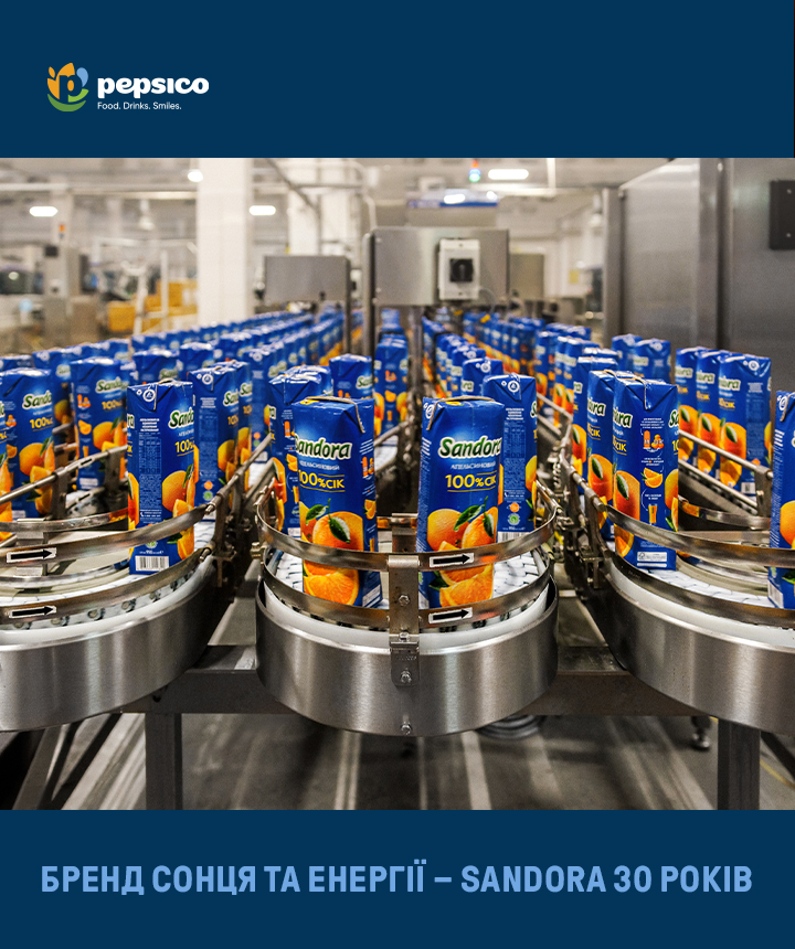 Бренд сонця та енергії – Sandora 30 років